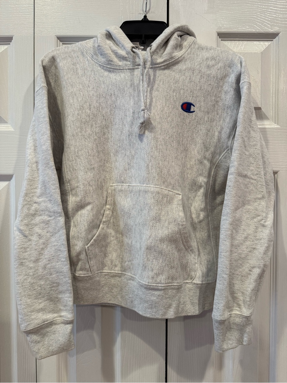Champion Women’s Gray Reverse Weave Pullover Hoodie